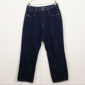 Venezia Dark Wash Straight Leg Jeans Size 18